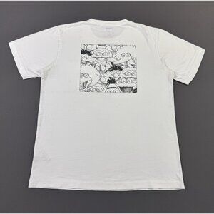 Kaws x Uniqlo x Sesame Street Art Pocket Shirt Hype Streetwear Drawing Medium T